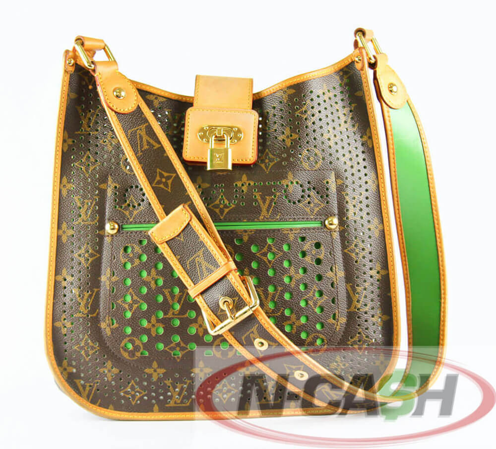 Louis Vuitton 2008 pre-owned Monogram Perforated Musette shoulder bag -  Brown - Realry: A global fashion sites aggregator