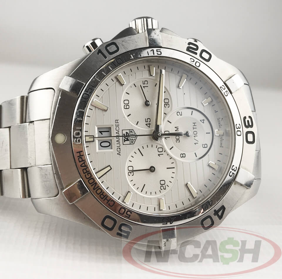 Tag heuer aquaracer grande date chronograph best sale