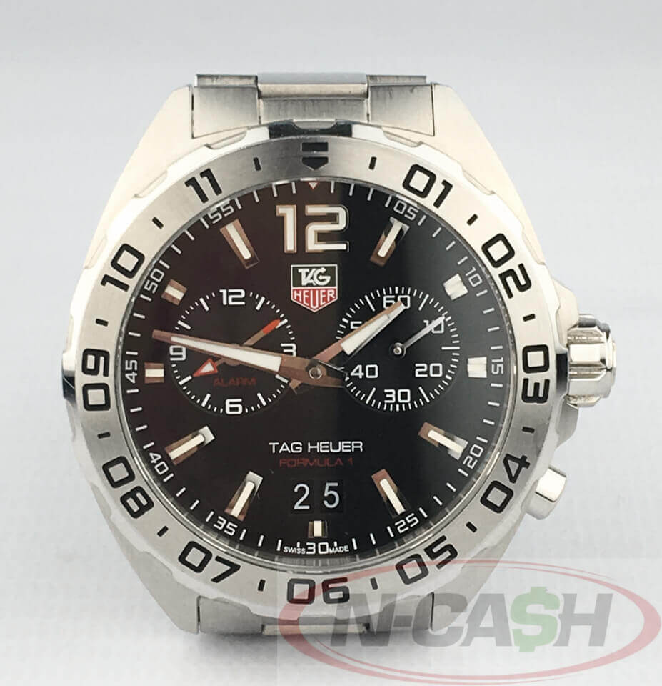 tag heuer formula 1 mens 41mm quartz alarm watch