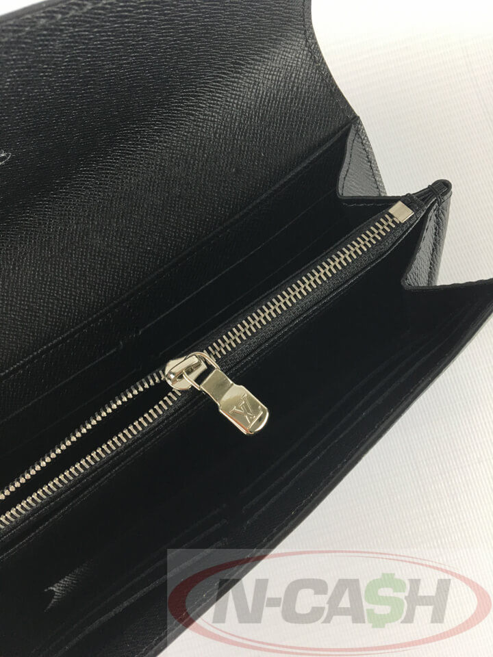 Louis Vuitton Epi Leather Denim Sarah NM Wallet | N-Cash