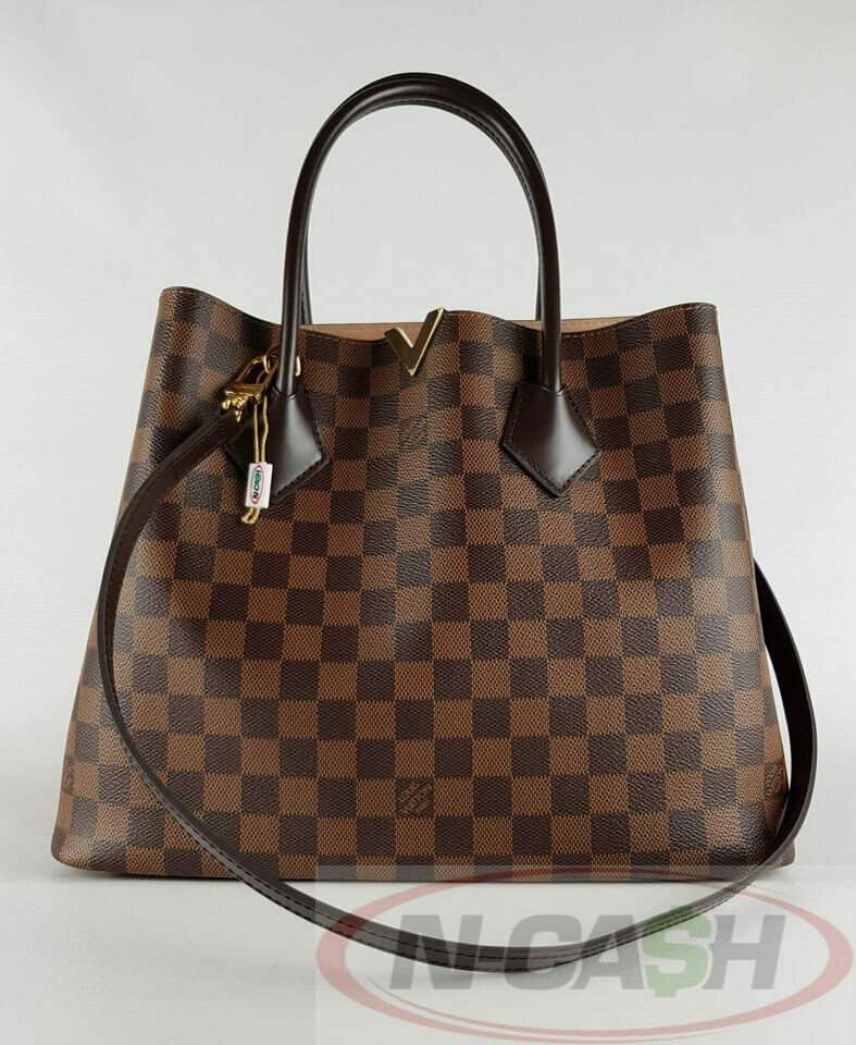 Authentic Louis Vuitton Damier Ebene Kensington Bag N41435