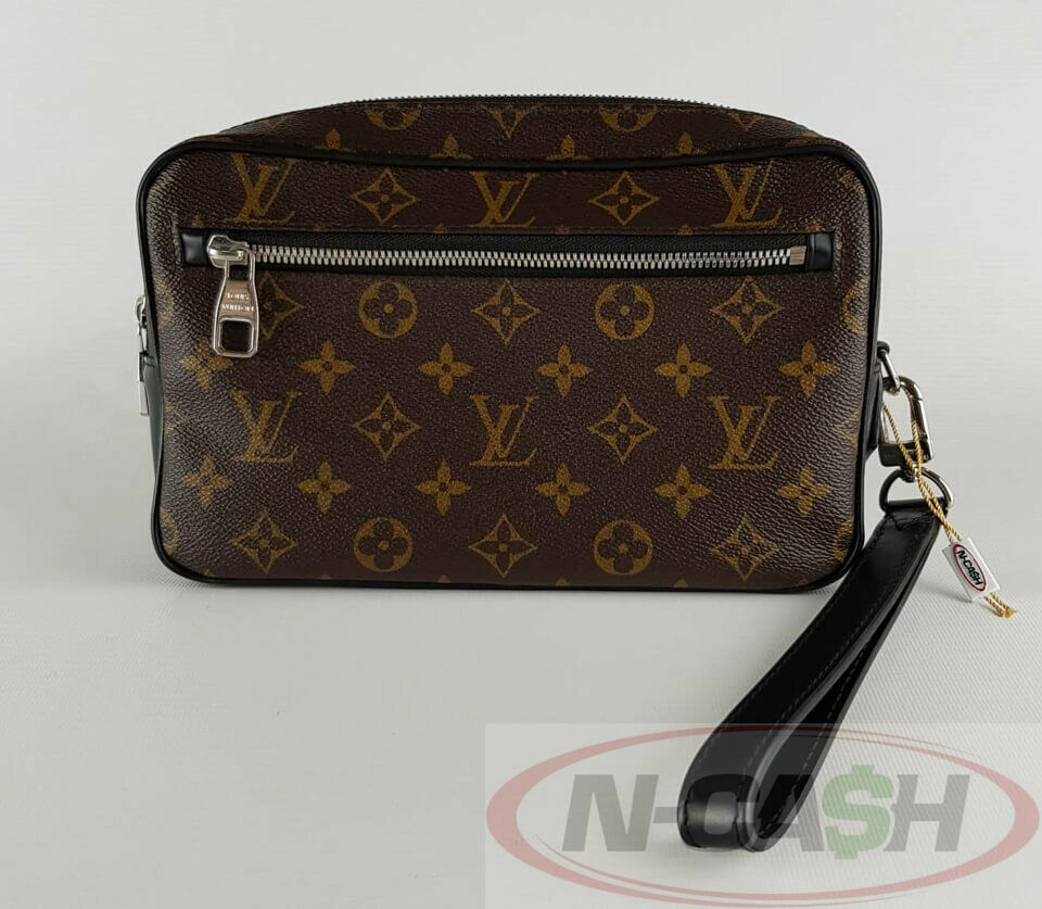 Louis Vuitton Monogram Macassar Kasai Clutch