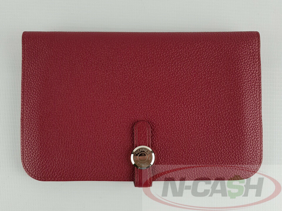 Hermes Paris Ruby Dogon Recto Verso Wallet with Insert