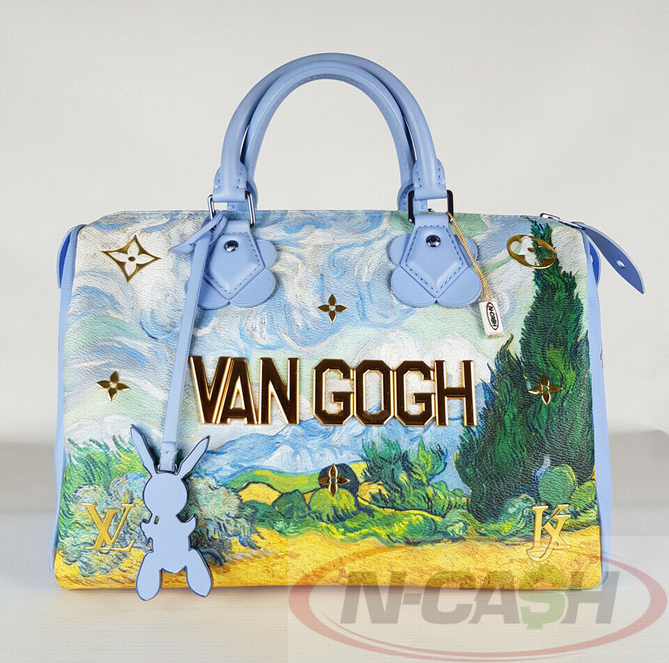 Louis Vuitton Jeff Koons Van Gogh Speedy Bag | N-Cash