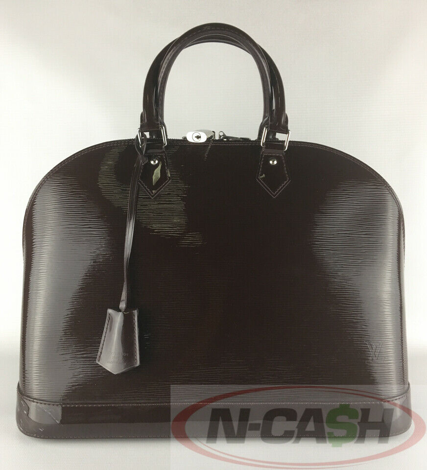 LOUIS VUITTON Alma Prune Electric Epi Leather GM Bag | N-Cash