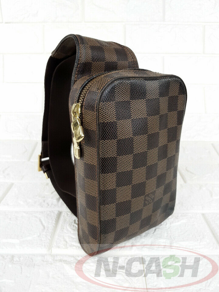 Louis Vuitton Geronimos Damier Ebene Canvas Hip Bag NCash