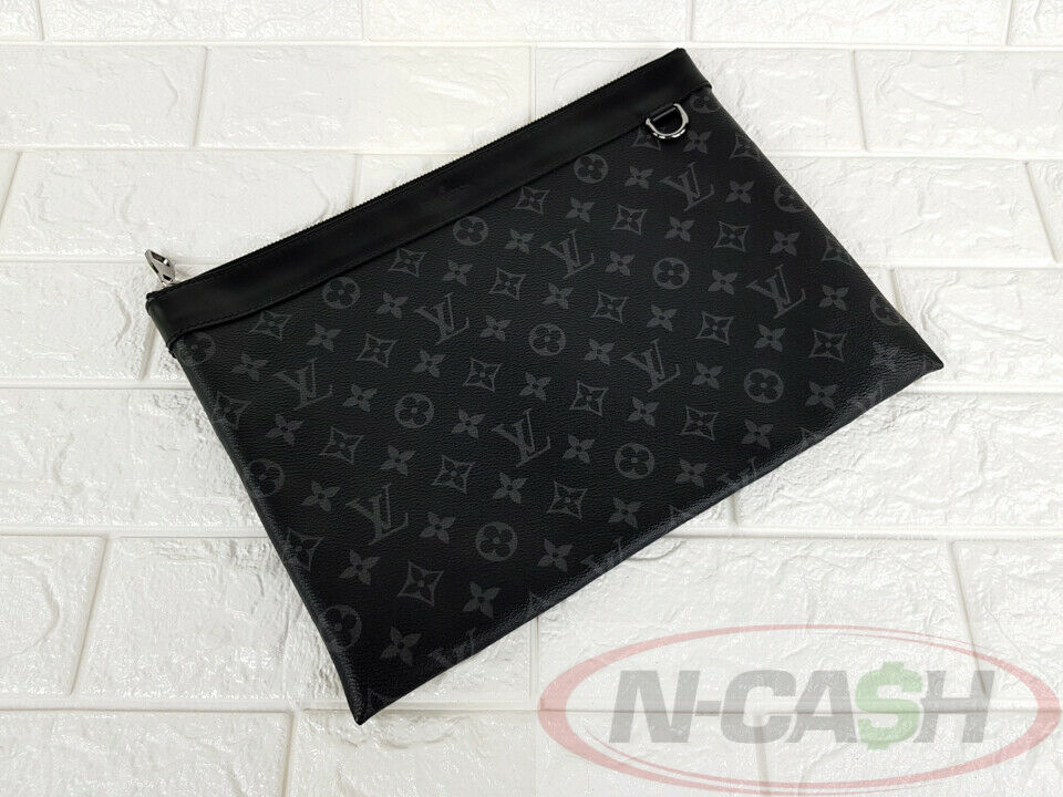 Louis Vuitton Clutch Box Eclipse Monogram Eclipse