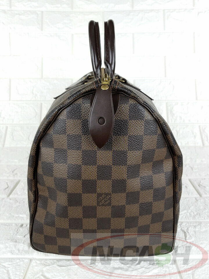 Louis Vuitton Speedy 35 Damier Ebene Canvas Handbag | N-Cash