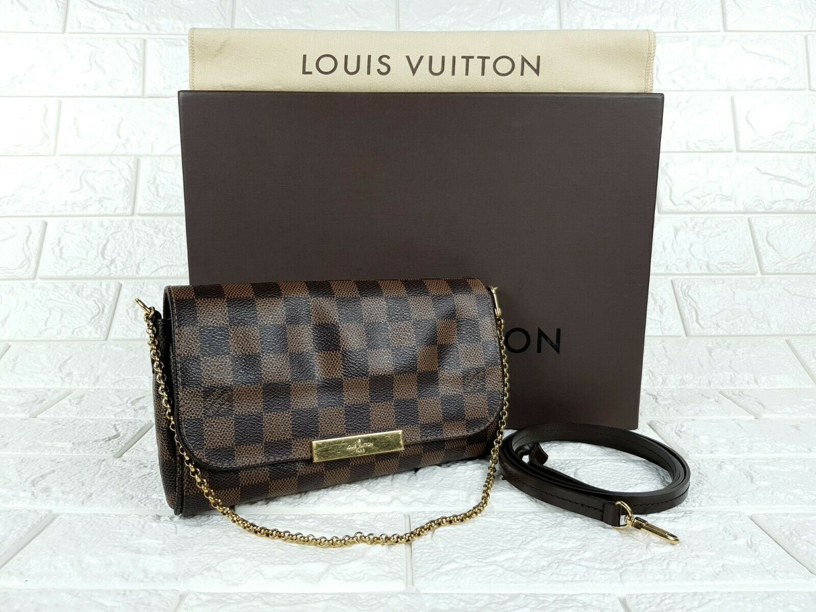 Louis Vuitton Damier Ebene Favorite PM