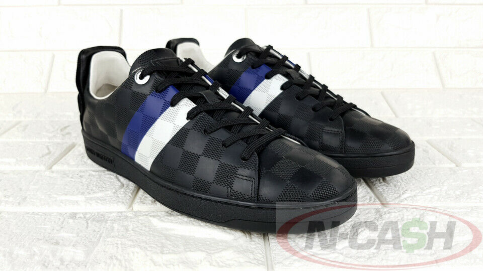 Louis Vuitton, Shoes, Mens Louis Vuitton Calfskin Damier Cobalt Frontrow