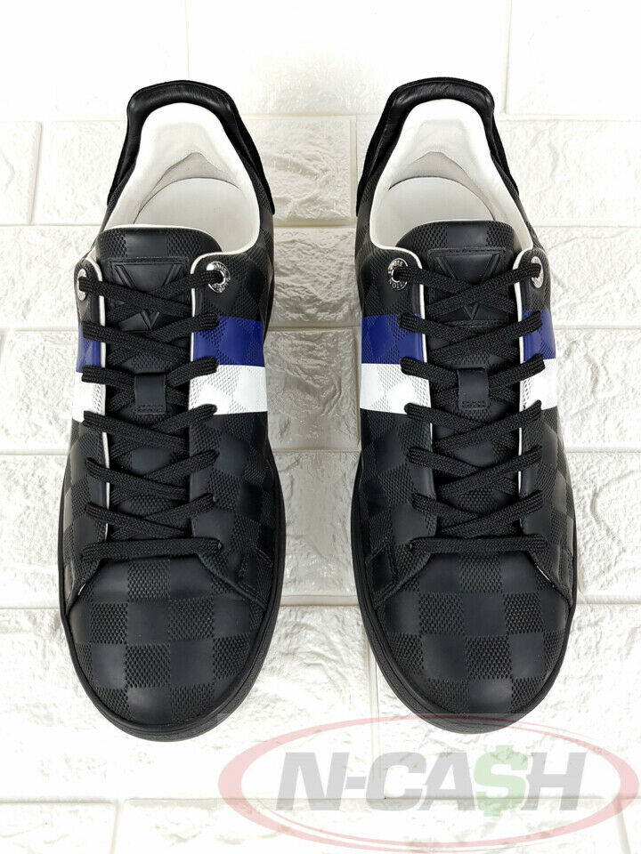 Louis Vuitton Men&#39;s Damier Infini Frontrow 6.5 Sneakers | N-Cash