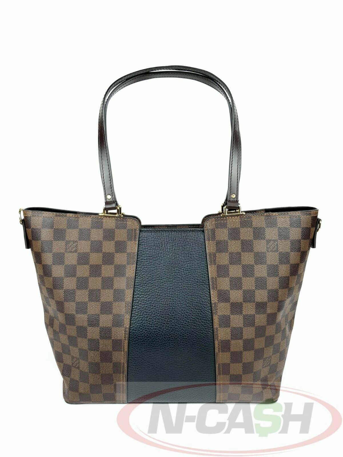 Louis Vuitton Jersey Damier Ebene Taurillon Tote