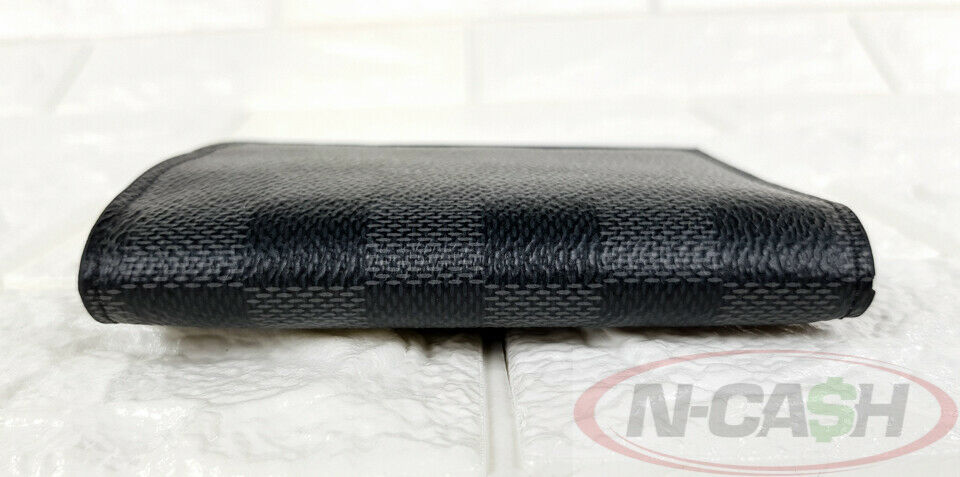 Louis Vuitton, Bags, Louis Vuitton Black Damier Graphite Bifold Wallet