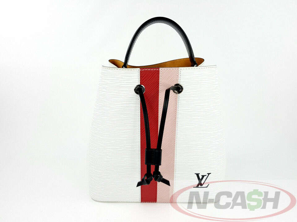 Louis Vuitton Neonoe Rose White Epi Leather