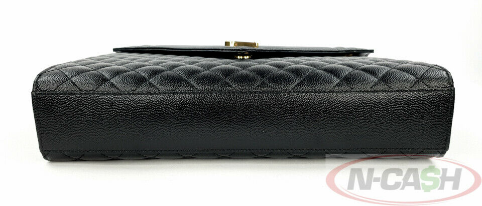 YSL Mix Matelasse Grain De Poudre Large Envelope Bag_pawnshop3