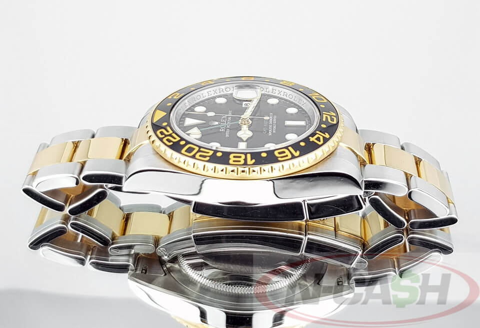 Rolex gmt master hotsell gold and steel