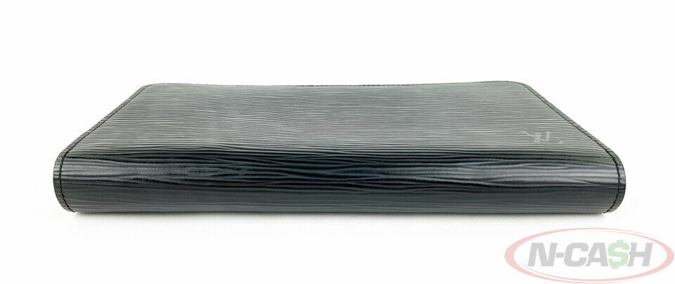 LOUIS VUITTON Black Epi Leather Zippy Organizer Wallet_pawnshop3