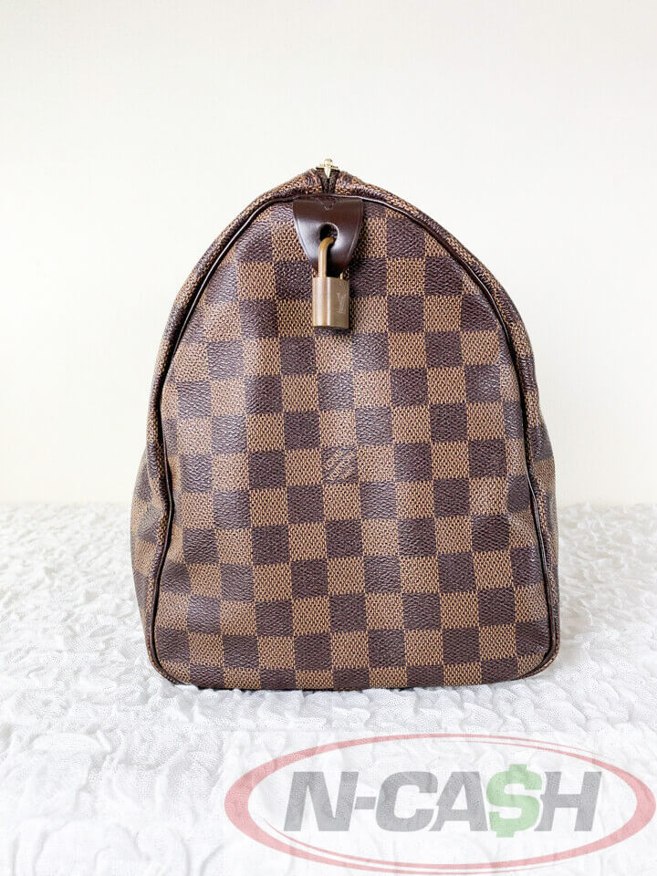 Louis Vuitton Speedy 30 Damier Ebene Canvas Handbag - Boca Pawn