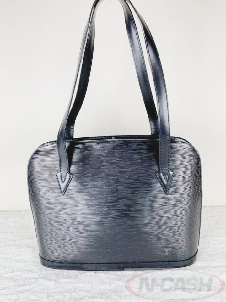 Louis Vuitton, Bags, Louis Vuitton Black Epi Lussac Tote