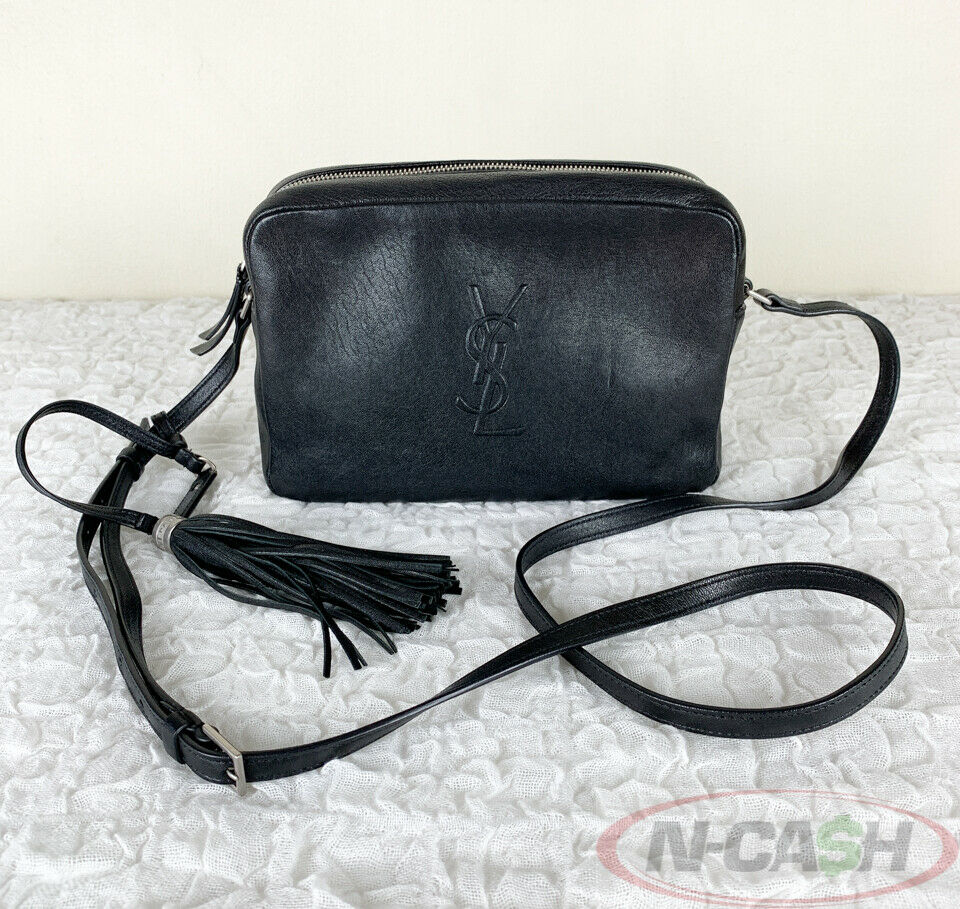 Ysl Lou Camera Bag In Smooth Leather