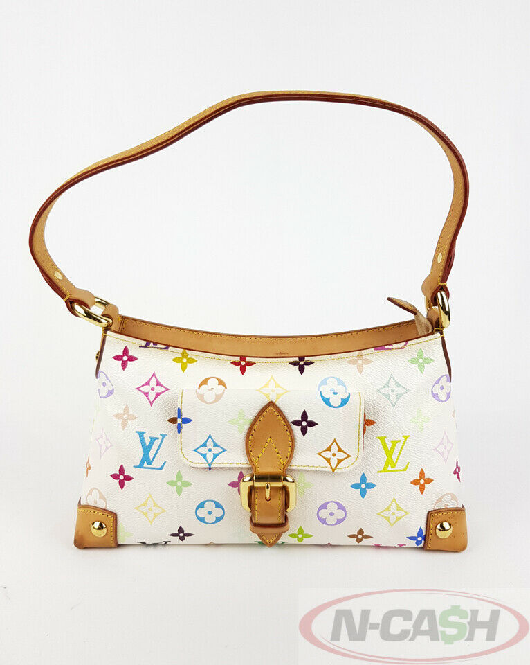 Louis Vuitton Louis Vuitton Eliza White Multicolor Monogram Canvas