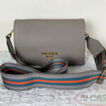 PRADA 1BD159 Argilla Vit. Daino Leather Bag_pawnshop