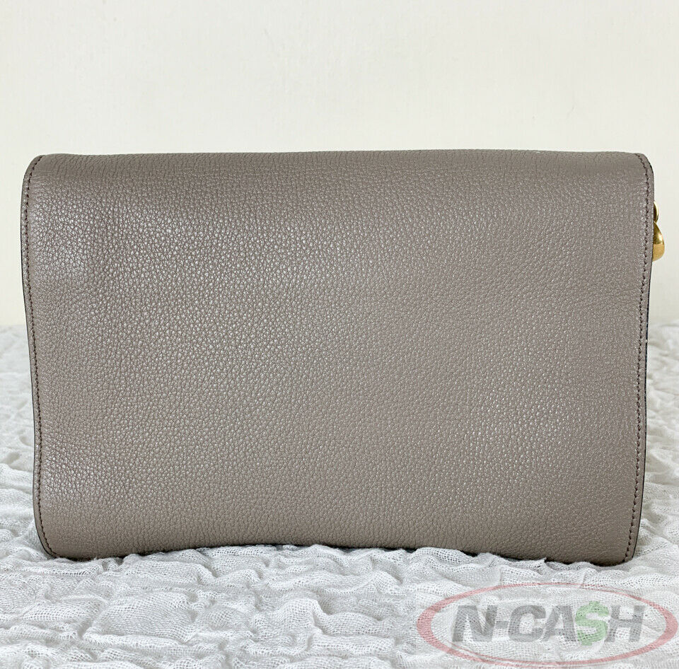 PRADA 1BD159 Argilla Vit. Daino Leather Bag_pawnshop1