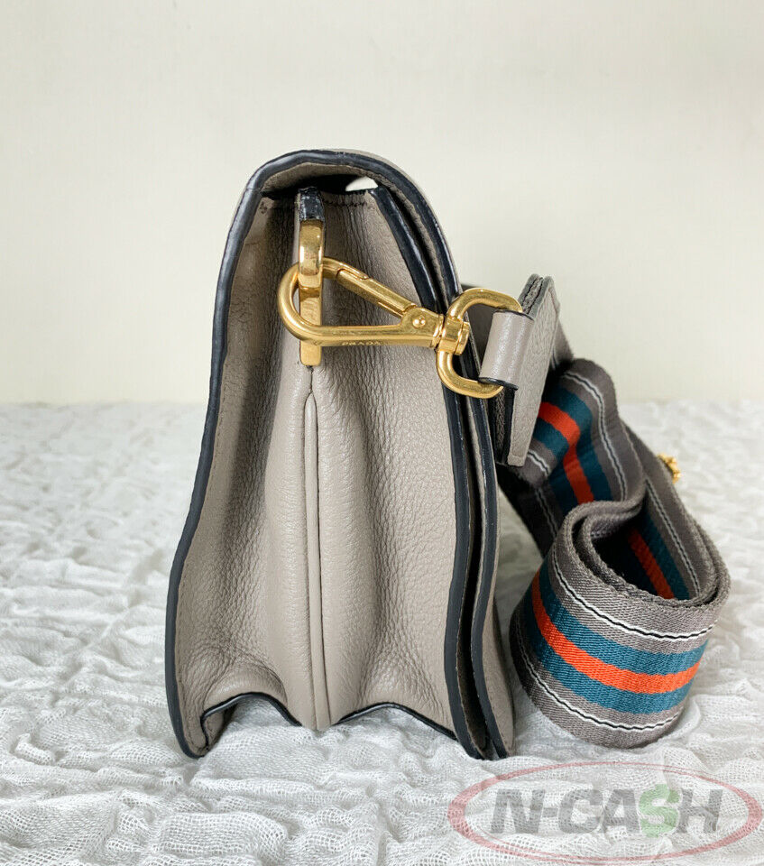 PRADA 1BD159 Argilla Vit. Daino Leather Bag_pawnshop2
