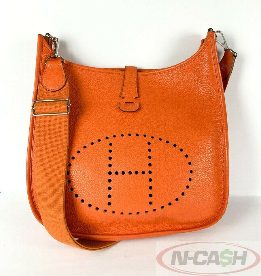 hermes evelyne orange