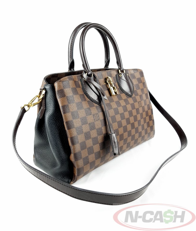 LOUIS VUITTON Normandy Damier Ebene Noir Bag_pawnshop1