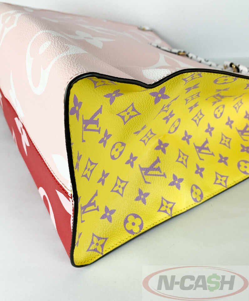 LOUIS VUITTON GIANT REVERSE MONOGRAM ON THE GO TOTE GM