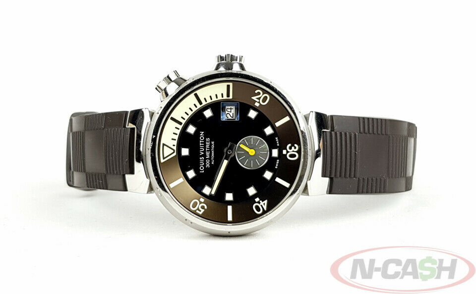 Used Louis Vuitton tambour diver Q10311 watch ($1,252) for sale