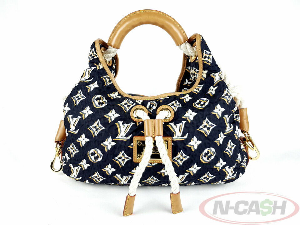 navy blue lv bag