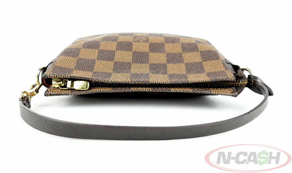 Louis Vuitton Trousse Damier Ebene Pochette Handbag