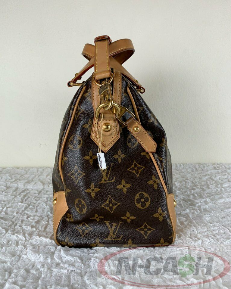 LOUIS VUITTON Retiro PM Monogram Canvas Shoulder Bag Brown E4946-SOLD 