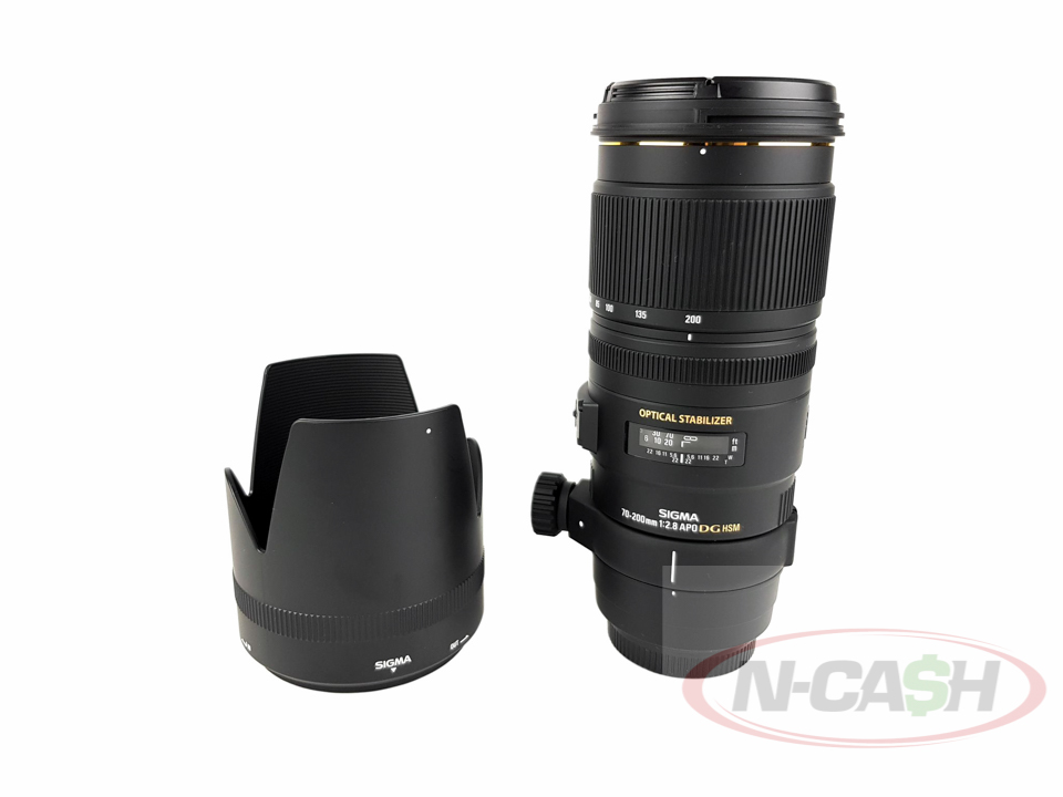 Sigma 70-200mm 12.8 APO DG HSM Lens_pawnshop