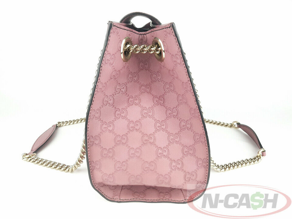 GUCCI Large Emily GG Monogram Leather Chain Bag_pawnshop2