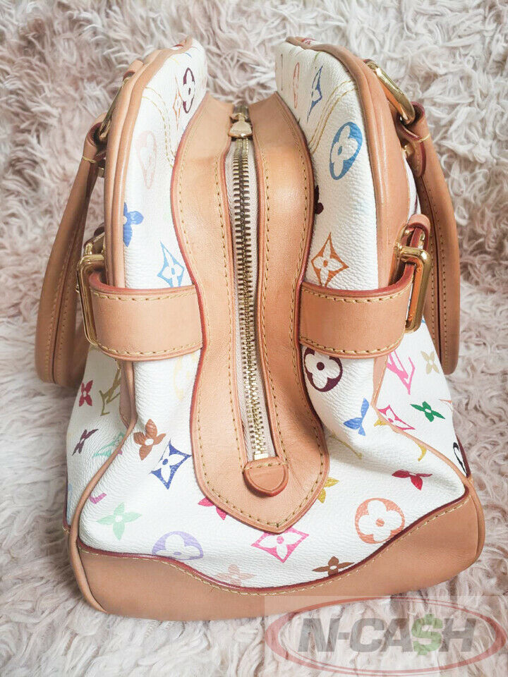 Louis Vuitton Multicolor Claudia White Canvas – l'Étoile de Saint