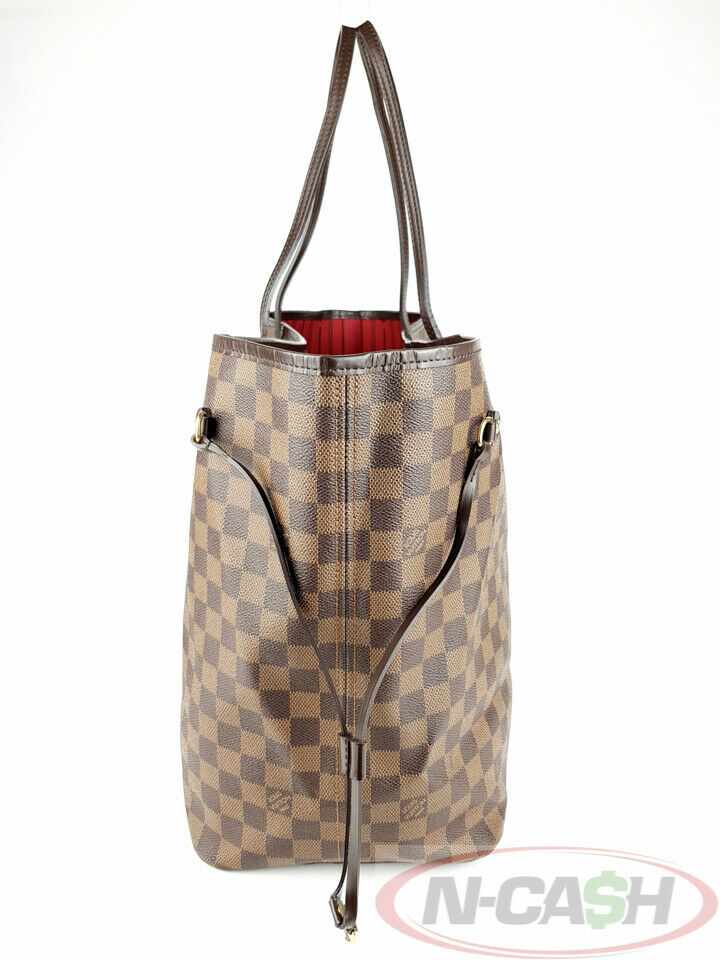 LOUIS VUITTON Damier Ebene Neverfull GM Tote Bag_pawnshop2