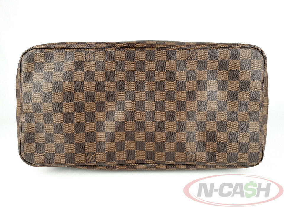 LOUIS VUITTON Damier Ebene Neverfull GM Tote Bag_pawnshop3