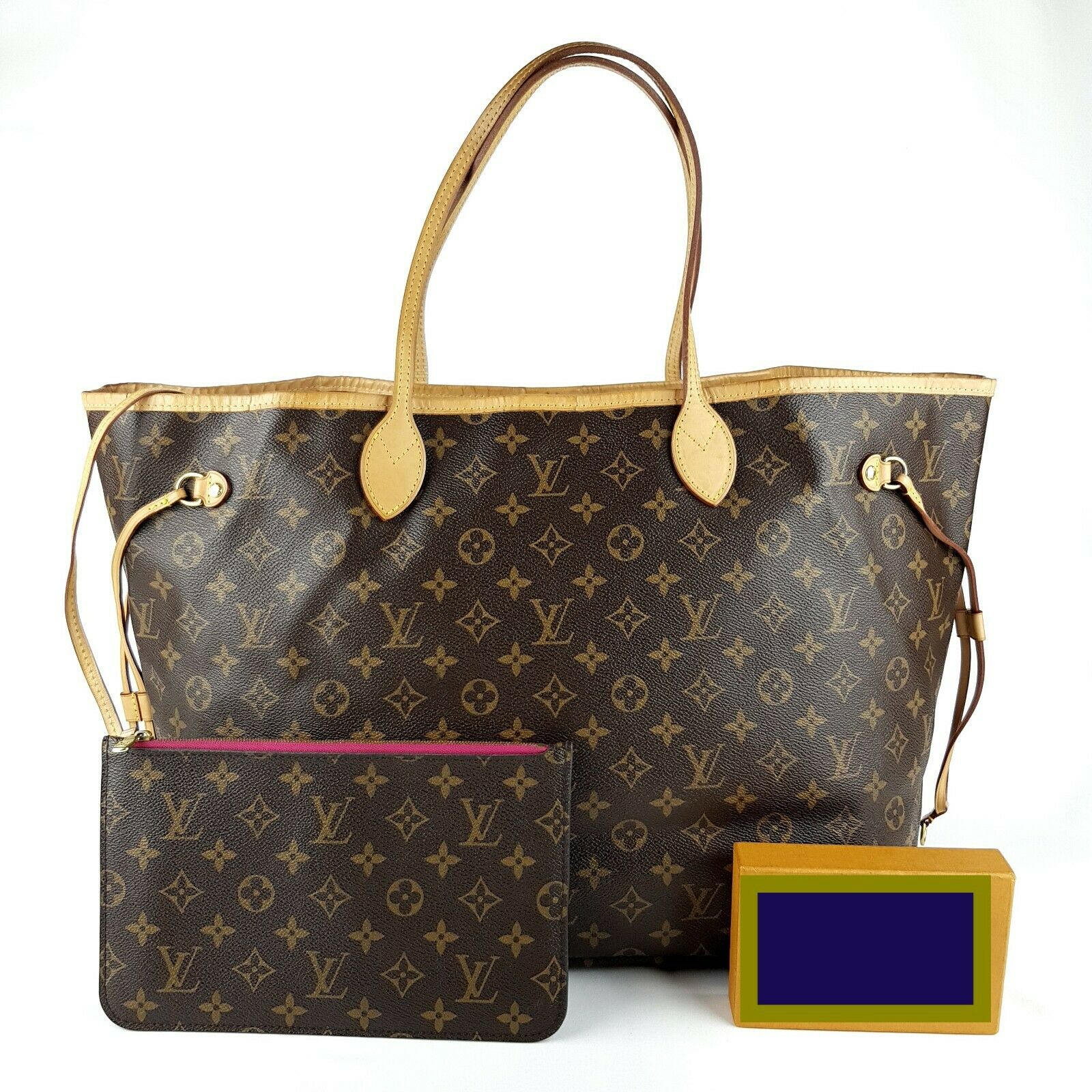 LOUIS VUITTON Neverfull NM GM Monogram w Pouch_pawnshop