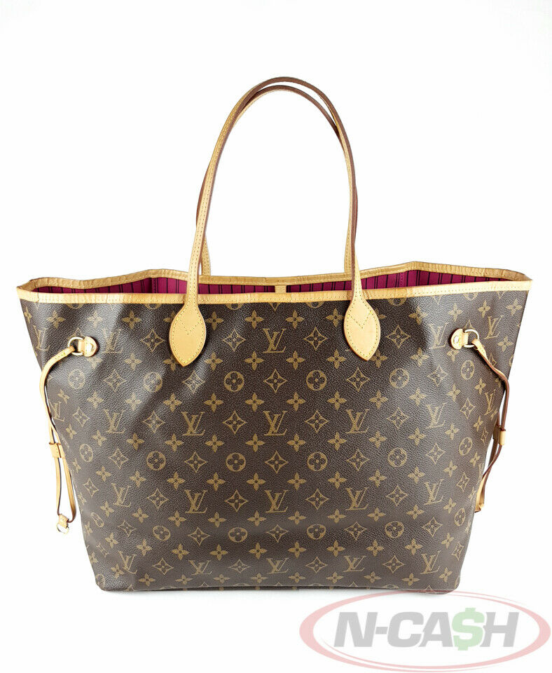 LOUIS VUITTON Neverfull NM GM Monogram w Pouch_pawnshop1