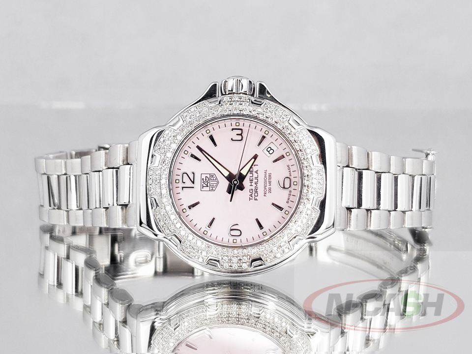 Tag heuer formula hot sale 1 ladies pink diamond