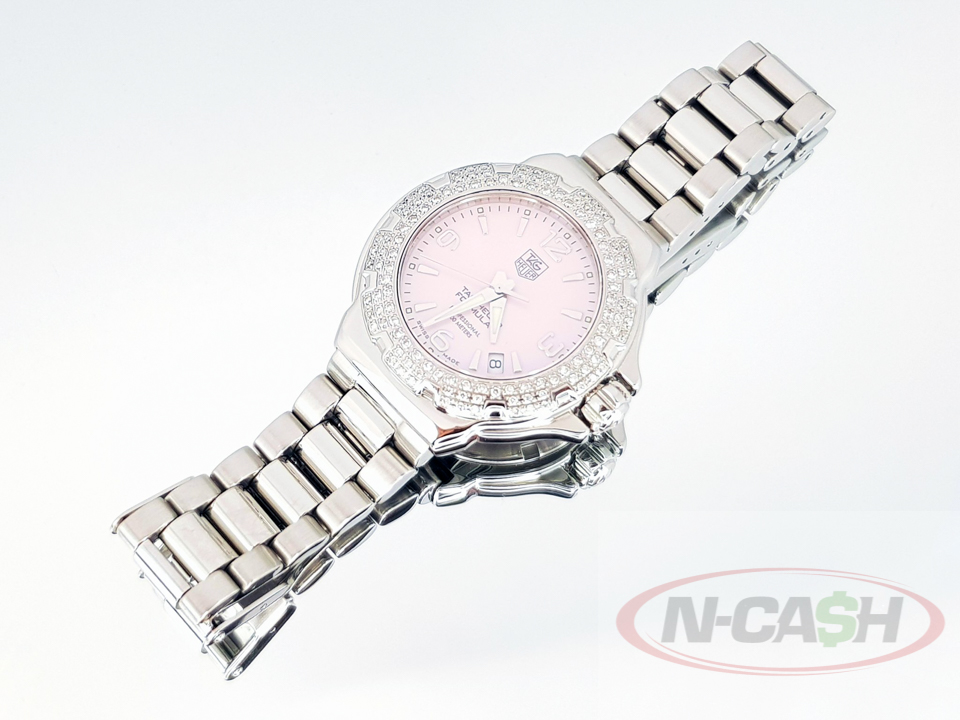 Tag Heuer Formula 1 Diamond Pink MOP Maria Sharapova N Cash