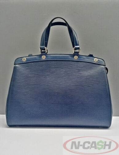 Louis Vuitton Brea Blue Epi Leather MM Two-Way Bag