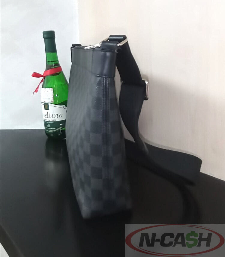 Louis Vuitton Mick PM Damier Graphite Messenger Bag NCash