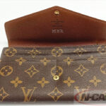 LOUIS VUITTON Sarah Monogram Canvas Envelope Wallet_pawnshop1