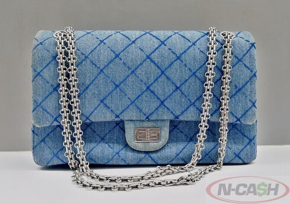 Chanel hotsell 2.55 denim