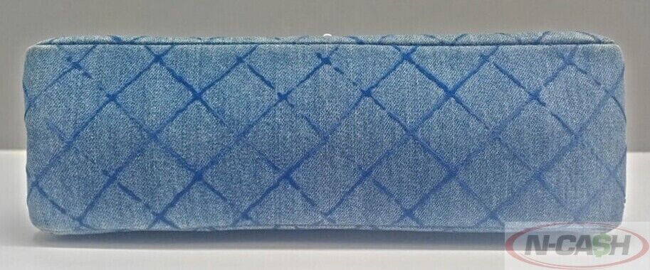 CHANEL Blue Denim 2.55 Reissue 226 Double Flap Bag_pawnshop3