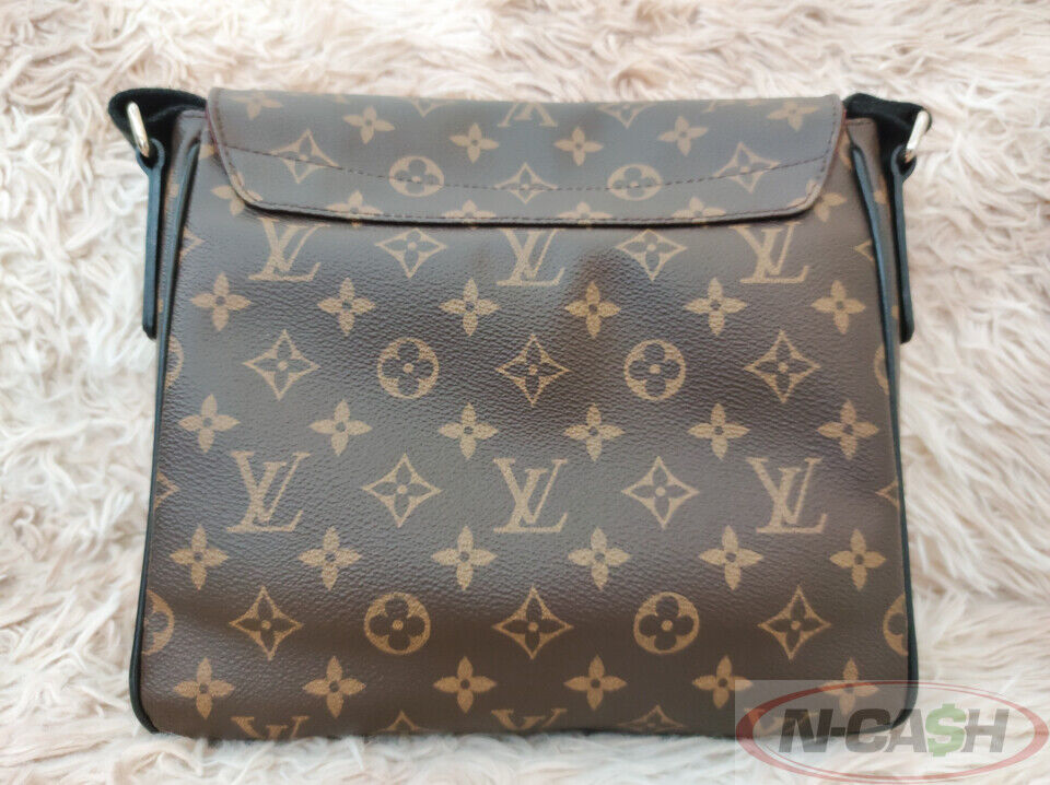Louis Vuitton District Messenger Bag Macassar Monogram Canvas PM